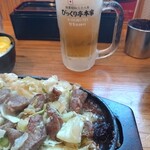 びっくり亭本家  - 生ビール