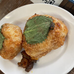 いさりび食堂 - 焼おにぎり(220円)×2