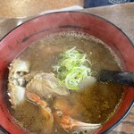 いさりび食堂 - かに汁(495円)