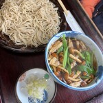 村屋東亭 - きのこ付け汁蕎麦