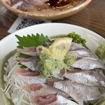 いさりび食堂 - 焼きいか(1,100円)
いわし鮨(660円)