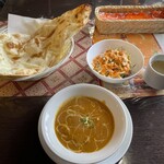 ウサブ - 日替セット（椎茸のカレー）