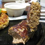 デニーズ - BEEFハンバーグ　いただきます(^^♪