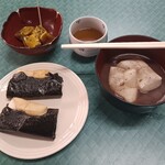 甘藷 一條商店 - 大学芋・いそべ焼き・お汁粉↑