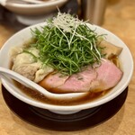 中華そば ココカラサキゑ - 魚介 
      　※限定　秋刀魚煮干SP 