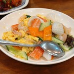 圓縁園飯店 - 海鮮と玉子炒め