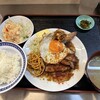 中華そば食堂 焼鳥 そのだ - チャーシューエッグ定食