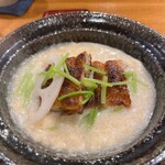 おかもと - 焼海鰻と湯葉の鍋