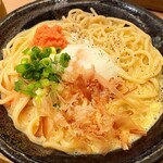 東京たらこスパゲティ  - 料理写真:たらこと豆乳のカルボナーラ