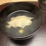 徳ㇵ本也 - 椀物　鮑と冬瓜