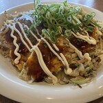 広島お好み焼き 好味亭 - 肉玉うどん