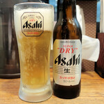 やっとこ - 瓶ビール（小）400円