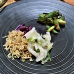 千ふく - 定食(漬物)