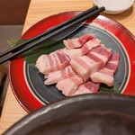 博多酒場ヨカタイ - 糸島豚バラ焼き