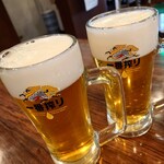 うどん亭 - ビールはいつ飲んでも旨い⤴️