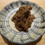 佐野鮨 - か㐂（牡蠣）みそ　◎
      これまた濃厚な酒のつまみ