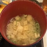 むさしや - 味噌汁