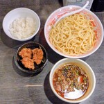 景勝軒 - 料理写真:上州もりそば唐揚げセットの男盛り