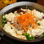 Shirasu and tofu salad