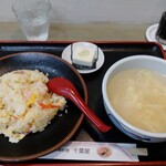 千葉屋 - 料理写真:エビチャーハンセット