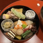 祇園 川上 - 先付け　蛸の煮方が絶品