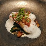 フロレゾン - きのこの一品　チーズ感がやや強かったかな。