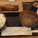 間宮商店 食堂部 - 銀たらみりん定食 特盛り