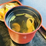 うなぎの 東海亭 - うな重　肝吸い