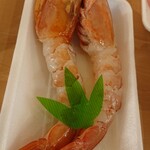 うなぎと竈いくら 山都 - ぷりっぷりの海老~食べ応えあります♡