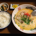 Hakata Tonkotsu Ramen - ラーメンセット500円