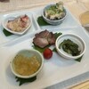 広東料理処お好み焼き 千代 - 彩り前菜5種盛りプレート
