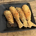 川かみ鮮魚 - 小イワシのフライ¥300税込