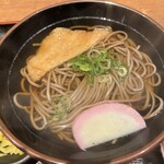 そば処 いながわ - セットのそば。ハーフより多そうで、2/3サイズくらいかと思います。