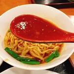 台湾家庭料理 福苑 - スープは透きとおっていました