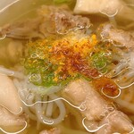 割烹 白鷹 - この牛スジの煮込み出汁は最高（＾◇＾）