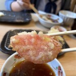 博多天ぷら のぼせもん - トマトの天ぷらは初めて。ジューシー