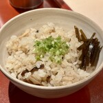 麦と麺助 - 松茸の土鍋ご飯