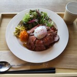 SAKURA CAFE TERRACE - 料理写真:ローストビーフプレート
