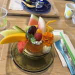 フルーツ いわなが - プリンアラモード