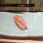 魚寅鮨 - 甘エビはあまーい。そりゃそうか