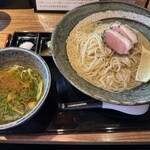 中華そば鷸 - 鴨と蛤出汁のつけそば