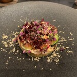 Restaurant Laplace - 焼き茄子と鰹のタルタル
