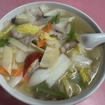 国龍飯店 - タンメン　野菜多くて健康的
