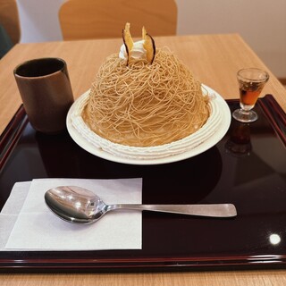 和栗モンブラン&かき氷 ふわり_0