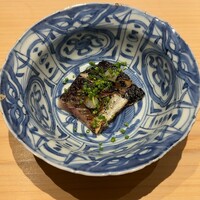 鮨 楽味 - 秋刀魚のきずし