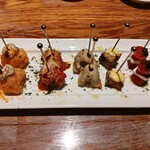 バル デ オピンチョ - 5種のピンチョス盛り合わせ(2人前)