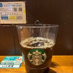 スターバックス・コーヒー - ドリンク写真:■Short アイス コーヒー　¥394
　ｸﾞﾗｽに変更 (+0円)