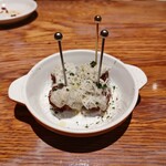 バル デ オピンチョ - 若鶏ときのこソースのミートボール