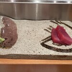 鮨 うえはら - 津軽海峡の中トロ