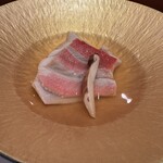 鮨 うえはら - 金目鯛の煮付け